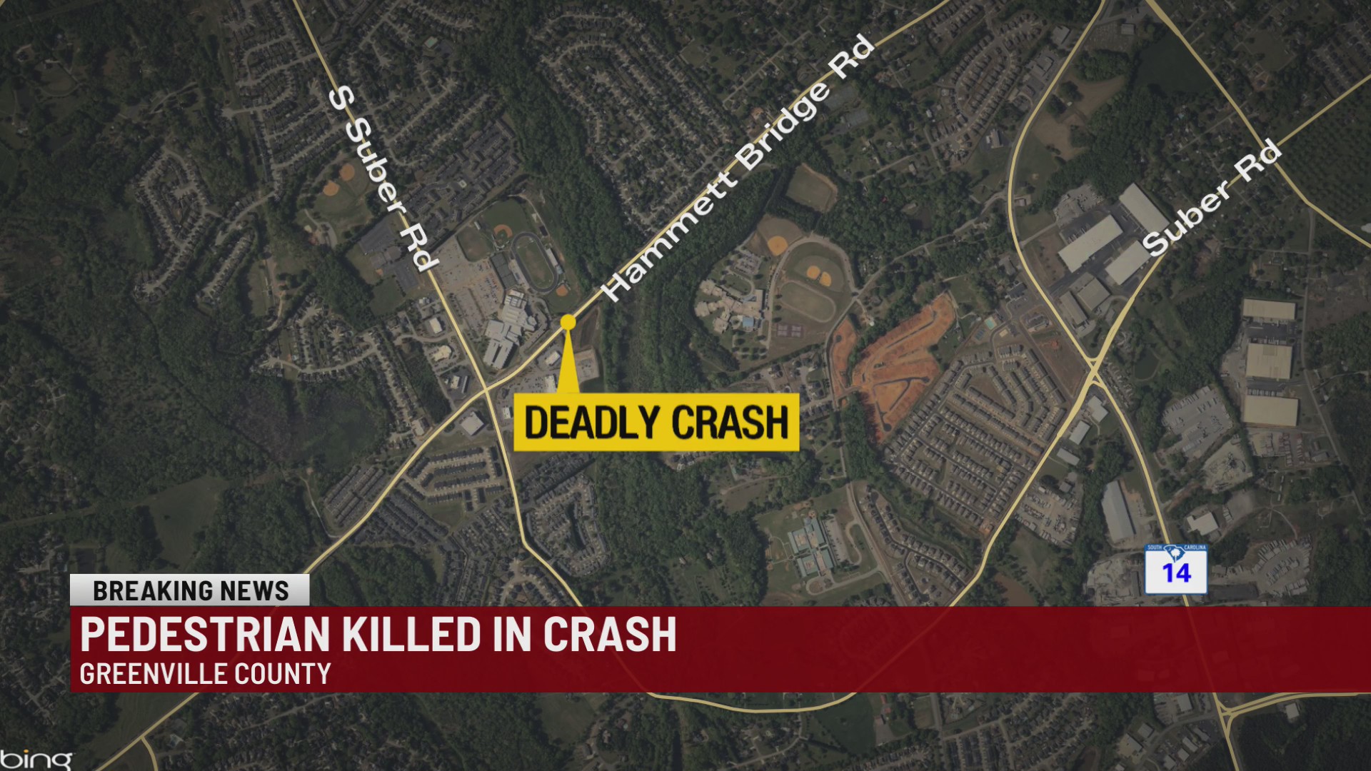 Pedestrian hit, killed in crash in Greenville Co. – WSPA 7NEWS