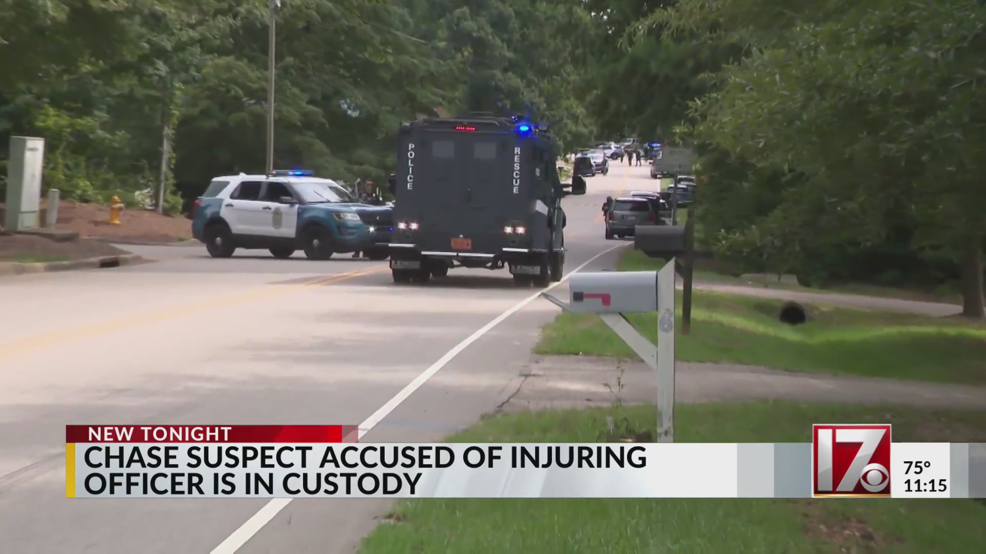 Raleigh police arrest suspect after high-speed chase – CBS17.com