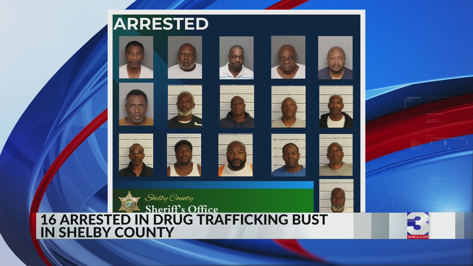 16 arrested in drug trafficking bust – WREG.com