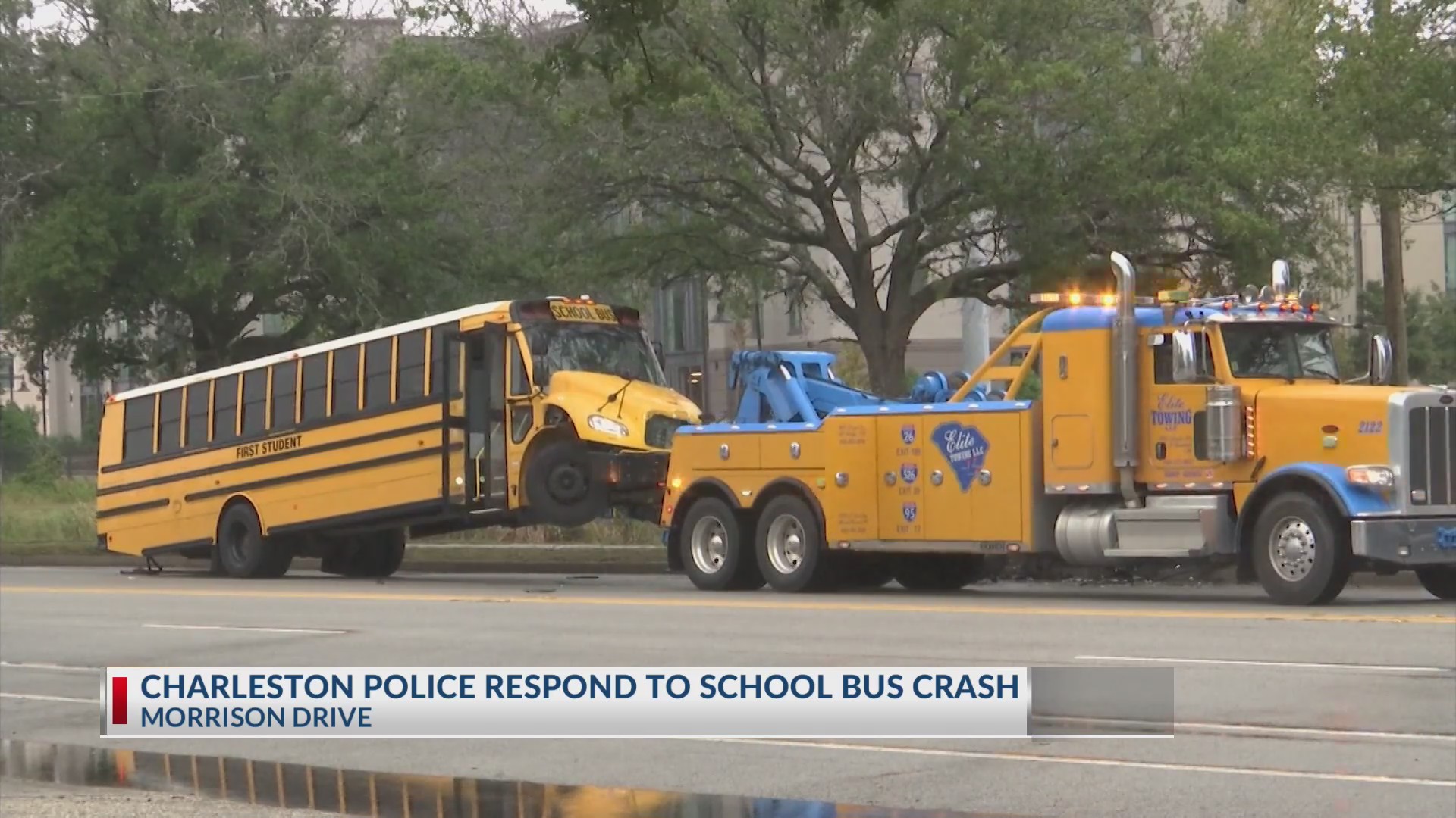 School bus driver cited in Morrison Drive crash – WCBD News 2