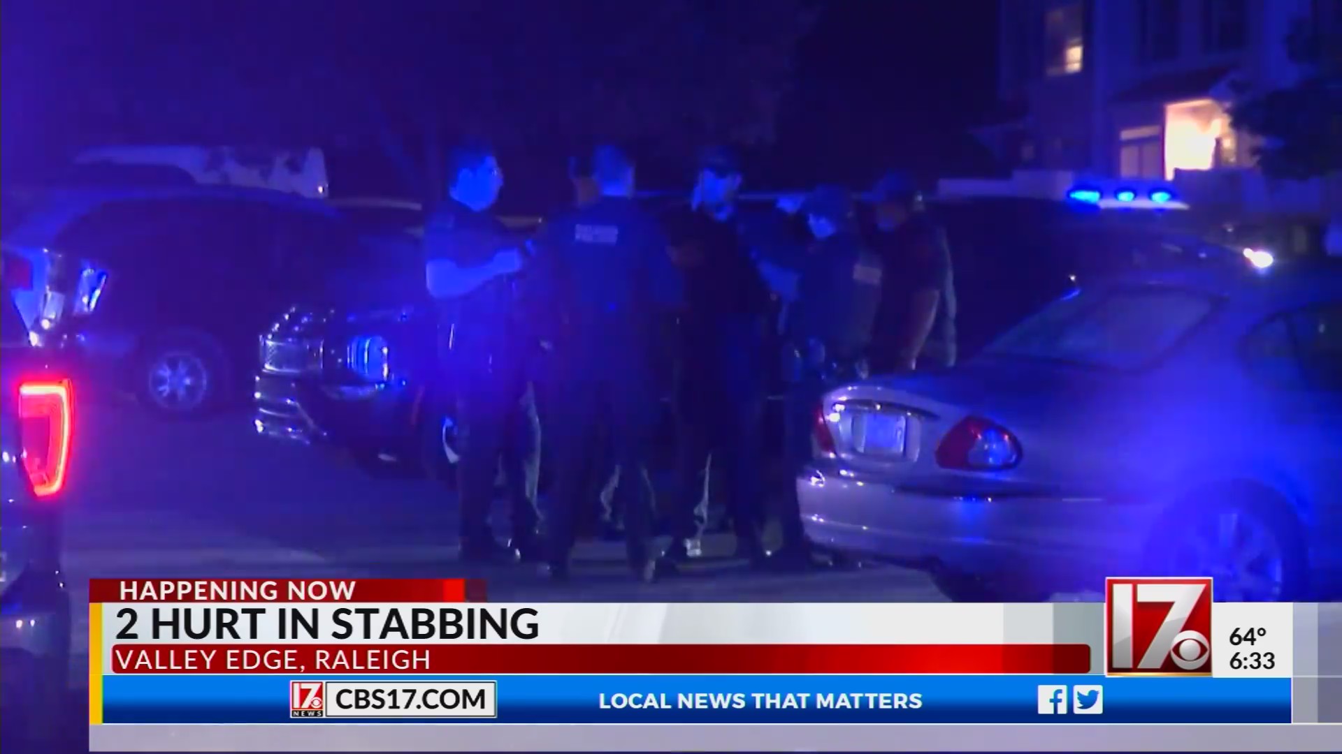 2 juveniles hurt in stabbing on Halloween in Raleigh – CBS17.com