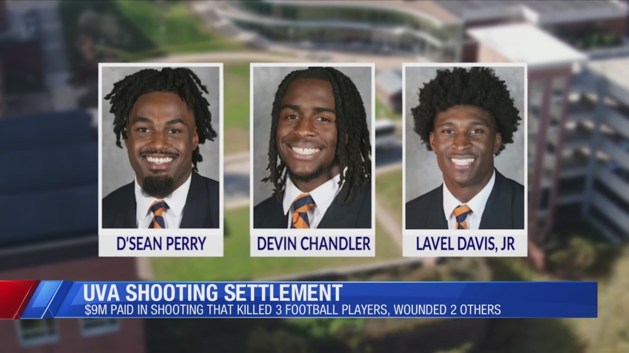 The University of Virginia to pay $9 million over shooting that killed ...