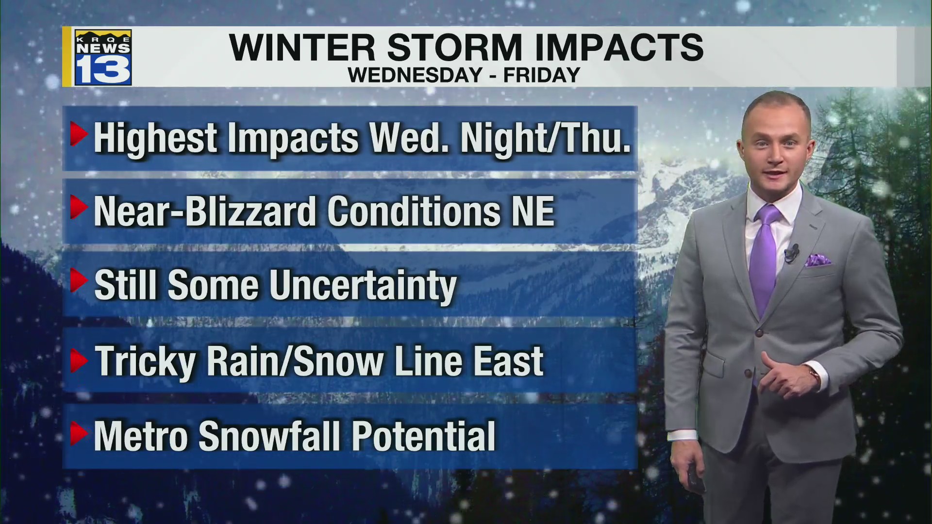 Major winter storm on the way to New Mexico – KRQE NEWS 13 – Breaking ...