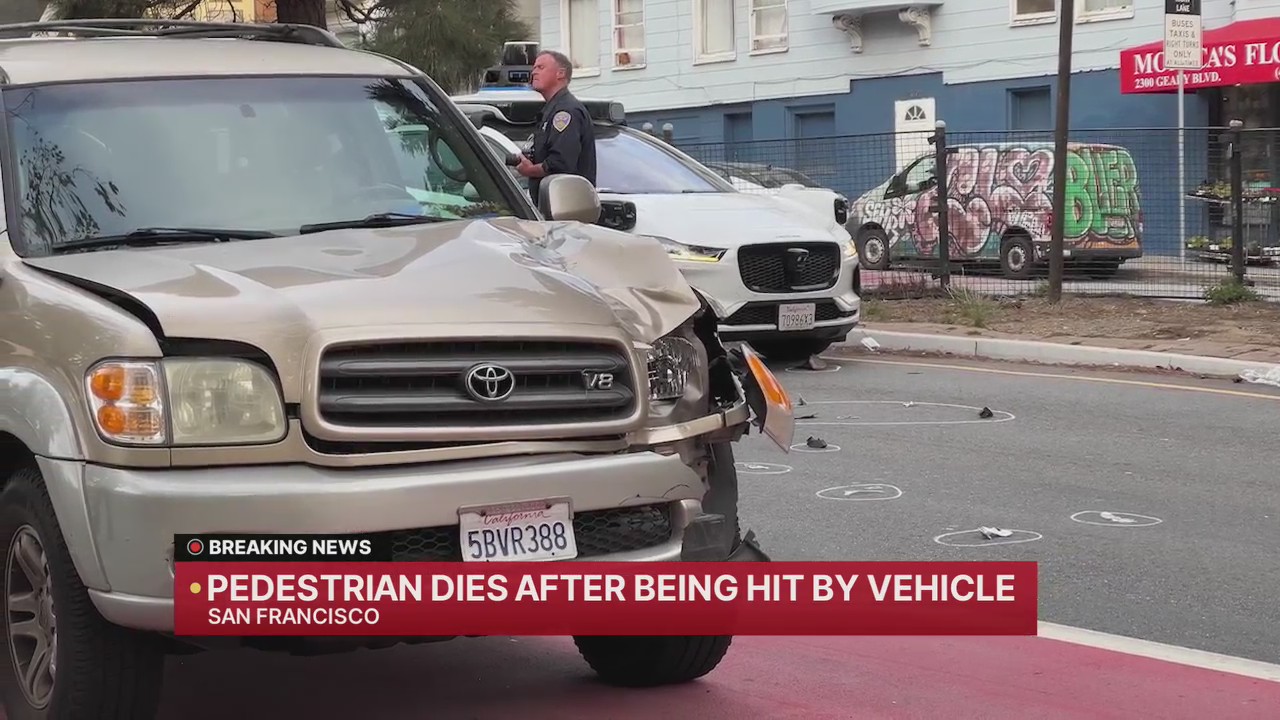 Pedestrian struck, killed by vehicle in San Francisco Friday – KRON4