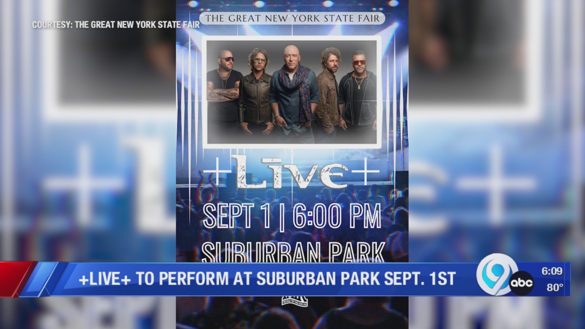 Rock band +Live+ joins 2025 New York State Fair lineup – WSYR