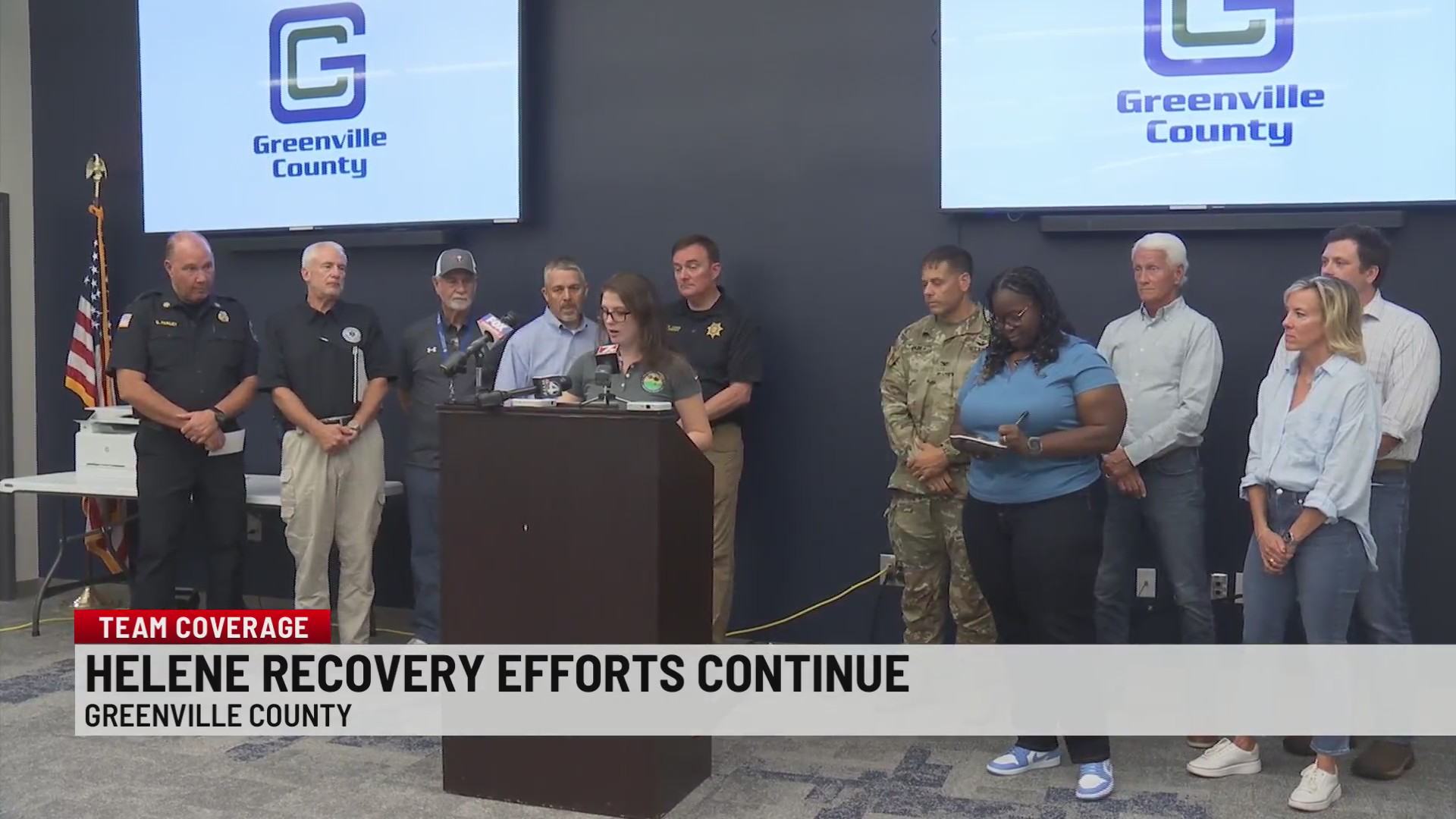 Greenville Co. gives update on power restoration, cleanup efforts ...