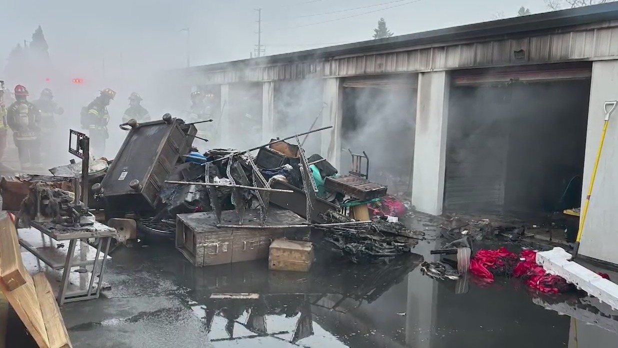 Fire burns multiple units at Additional Self Storage facility in ...
