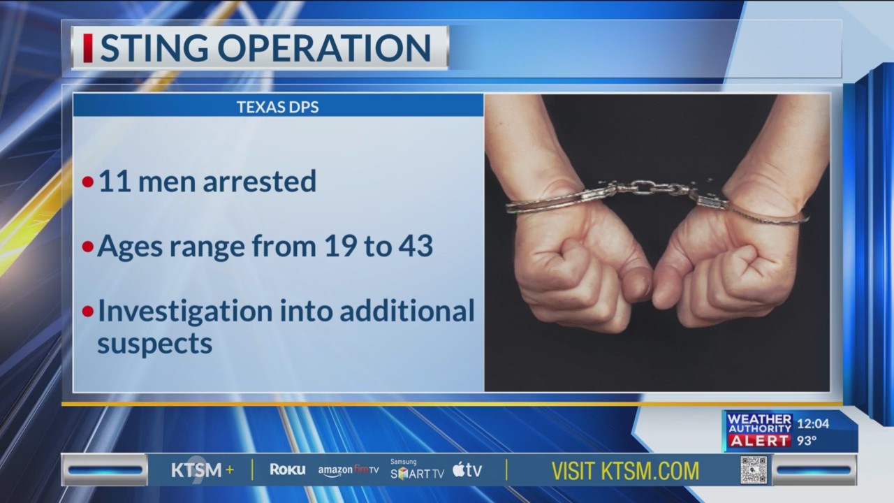 11 arrested in sting targeting solicitation of prostitutes – KTSM 9 News