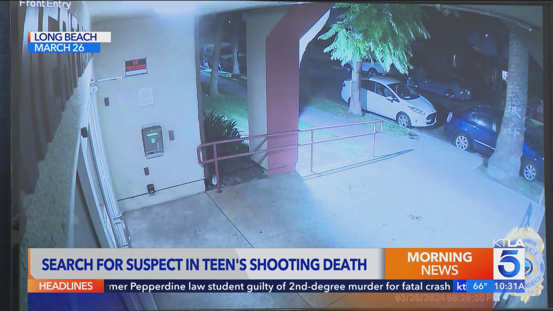 Police release footage of suspected shooter in Long Beach teen’s murder ...