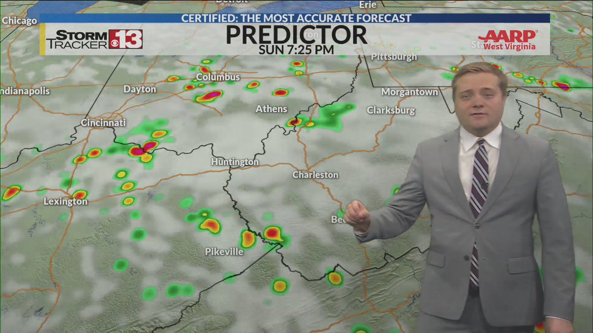 Scattered Sunday storms – WOWK 13 News