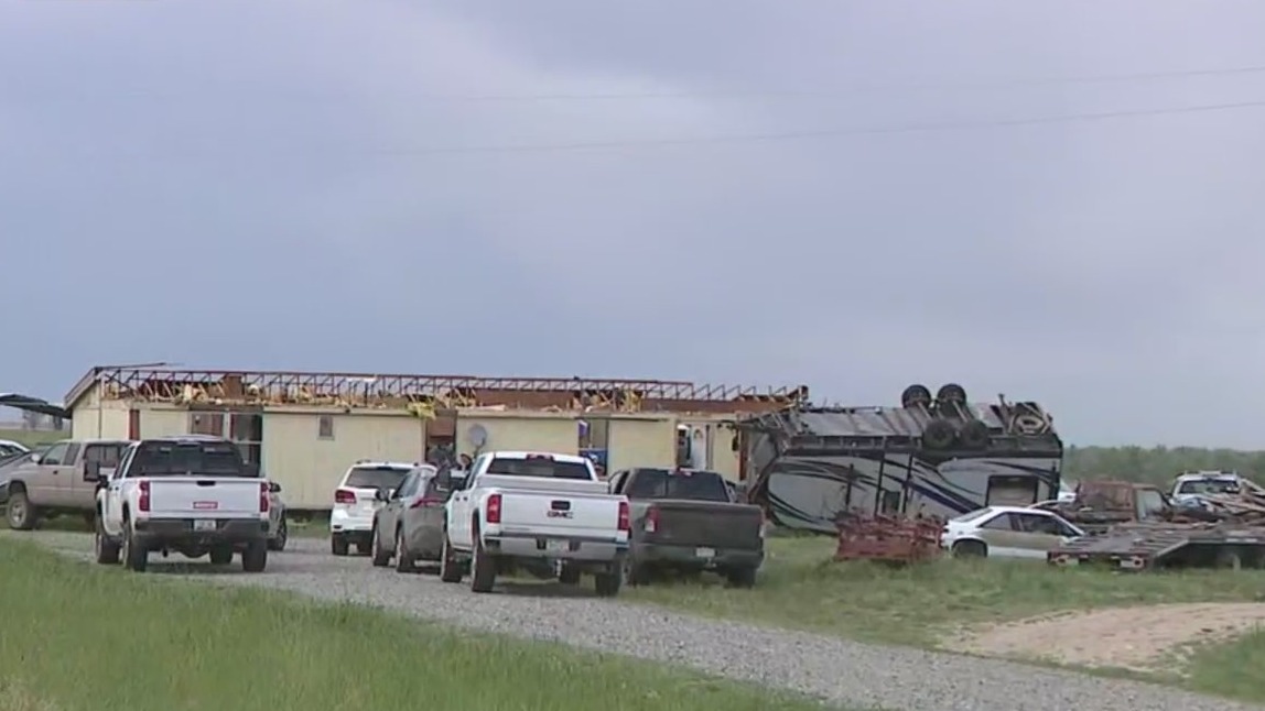Tornado damages power lines, homes in Adams County – FOX31 Denver