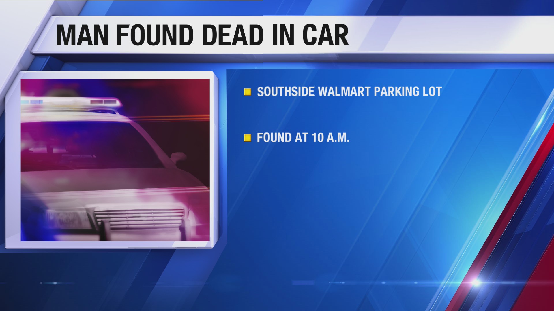 Young man found dead in Dothan Walmart parking lot – WDHN – wdhn.com