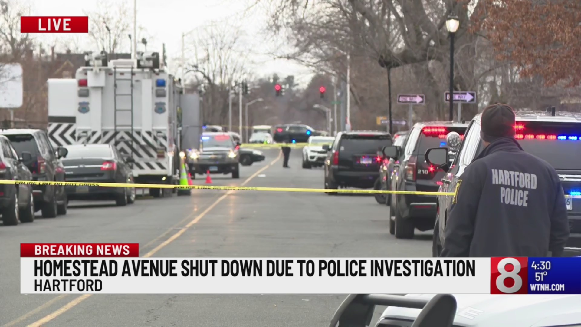 Police investigation shuts down Homestead Avenue in Hartford – WTNH.com