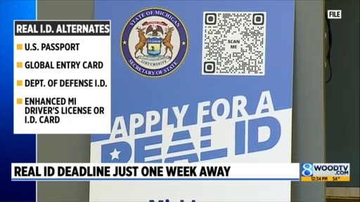 REAL ID deadline nears: What to know – WOODTV.com