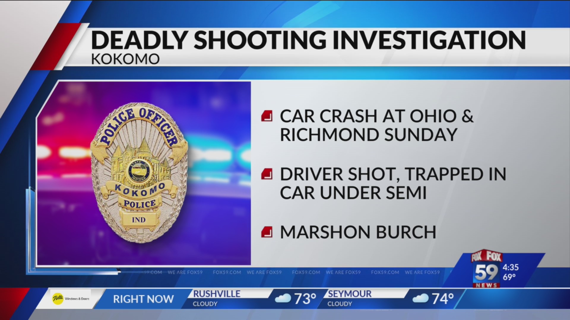 Kokomo man dies after cops respond to crash and discover he was shot ...