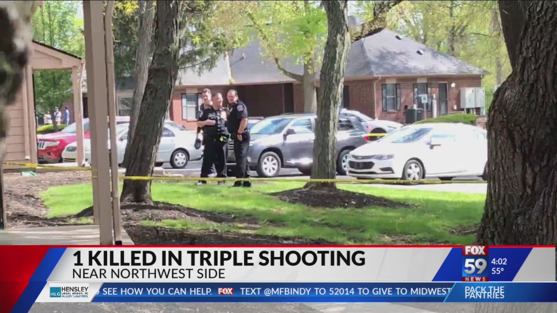 3 shot, 1 dead on Indy’s near northwest side shooting – Fox 59