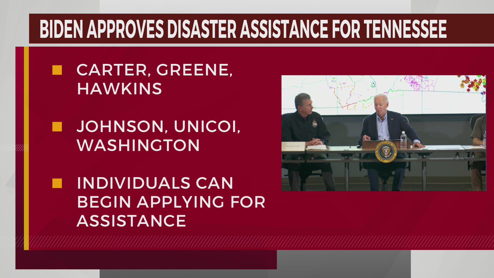 Biden approves Major Disaster Declaration in Tennessee after floods ...