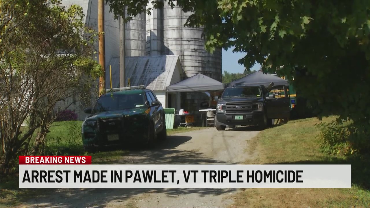 Arrest made in Pawlet triple homicide case – NEWS10 ABC