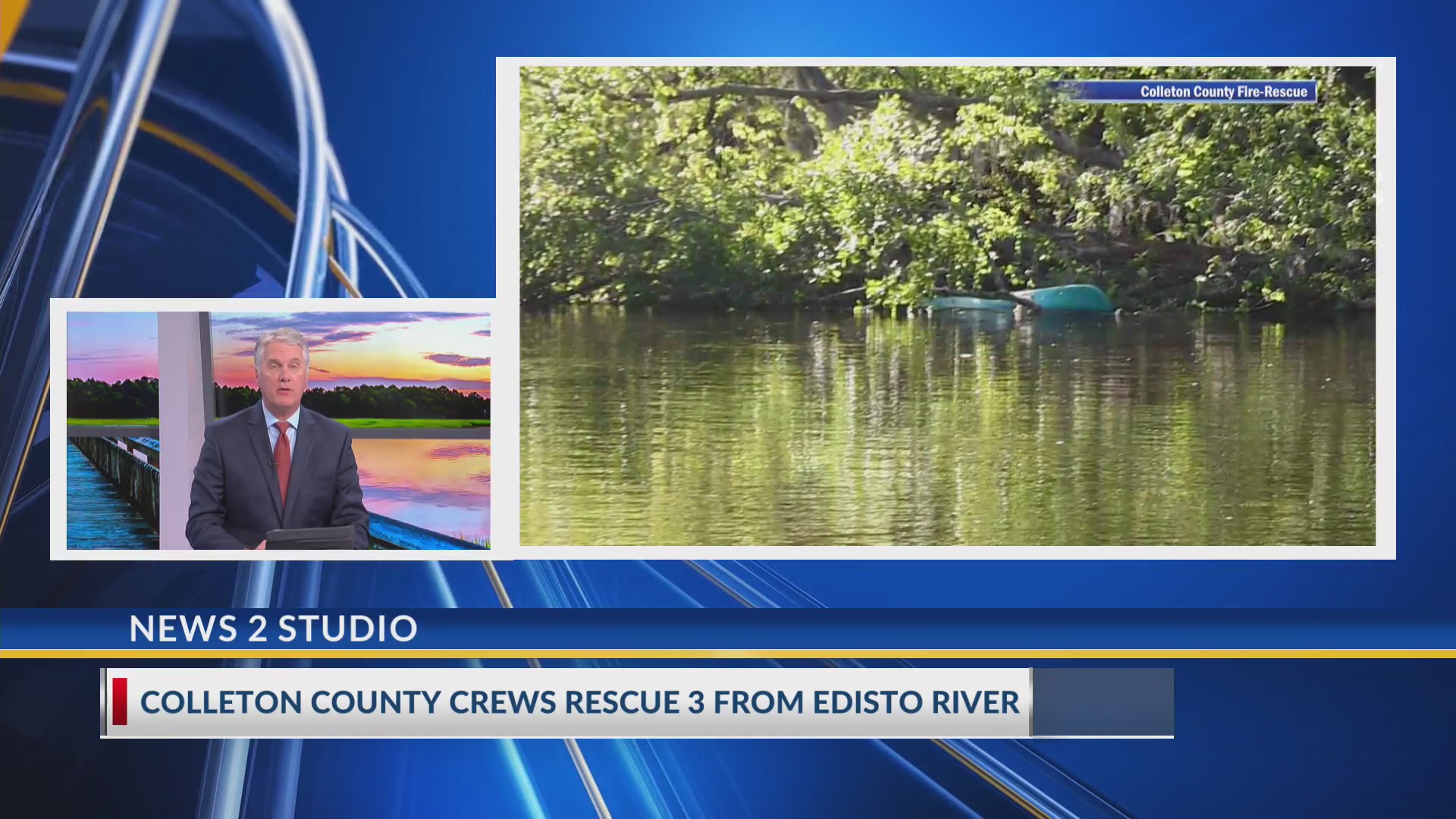 Colleton County crews rescue 3 from Edisto River – WCBD News 2