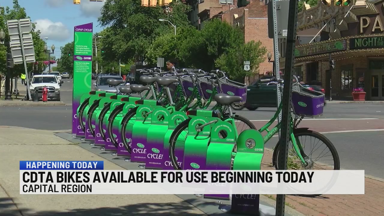 CDTA bikes available for use – NEWS10 ABC