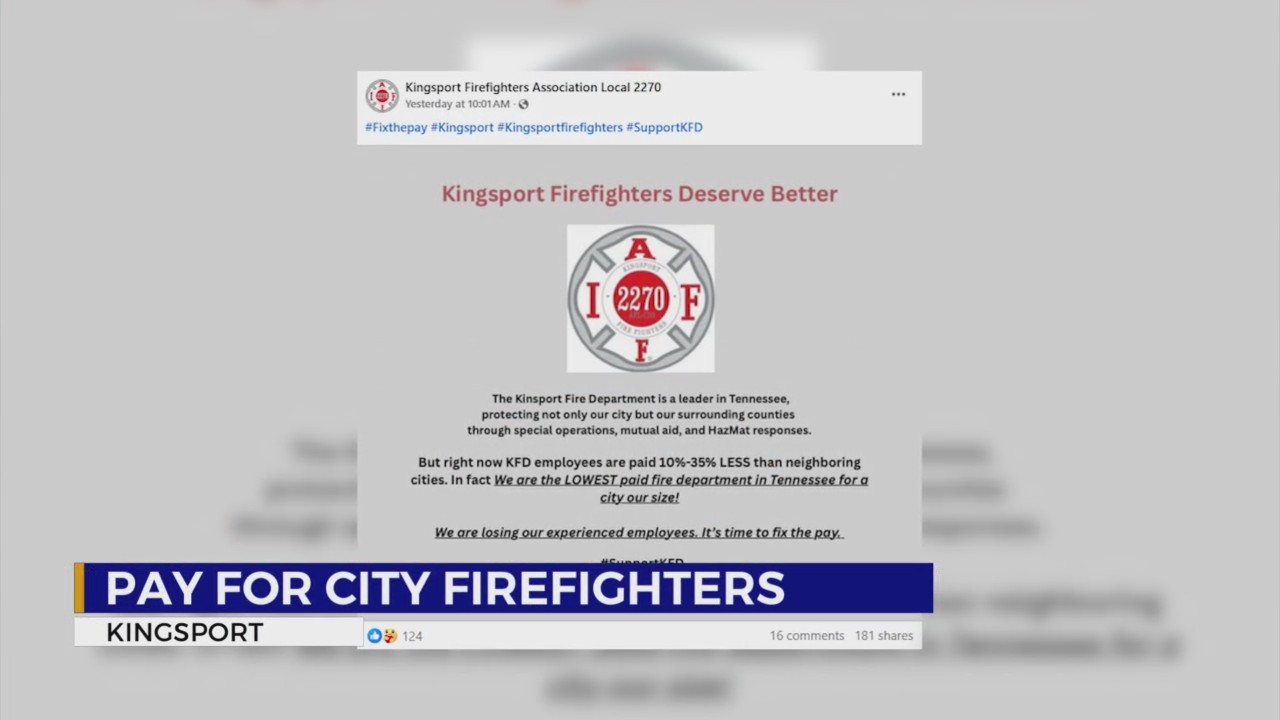Kingsport firefighters call for better pay – WJHL | Tri-Cities News ...
