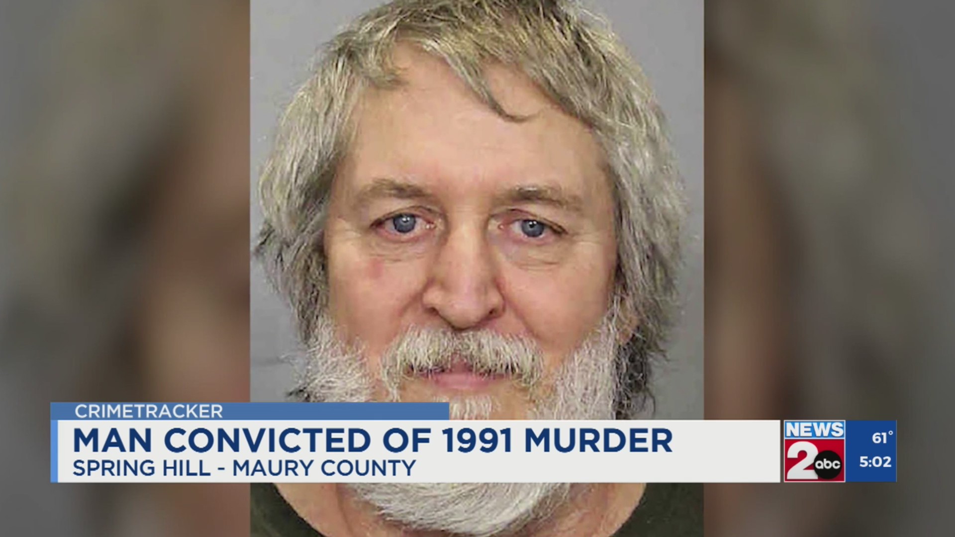 Man convicted of 1991 murder in Spring Hill – WKRN News 2