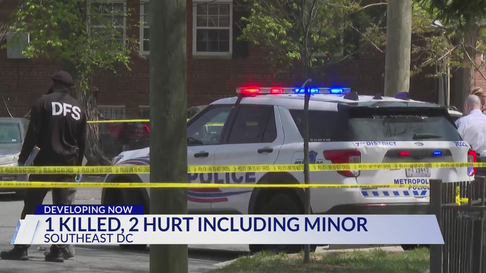 One killed, two hurt after second triple shooting in Southeast DC on ...