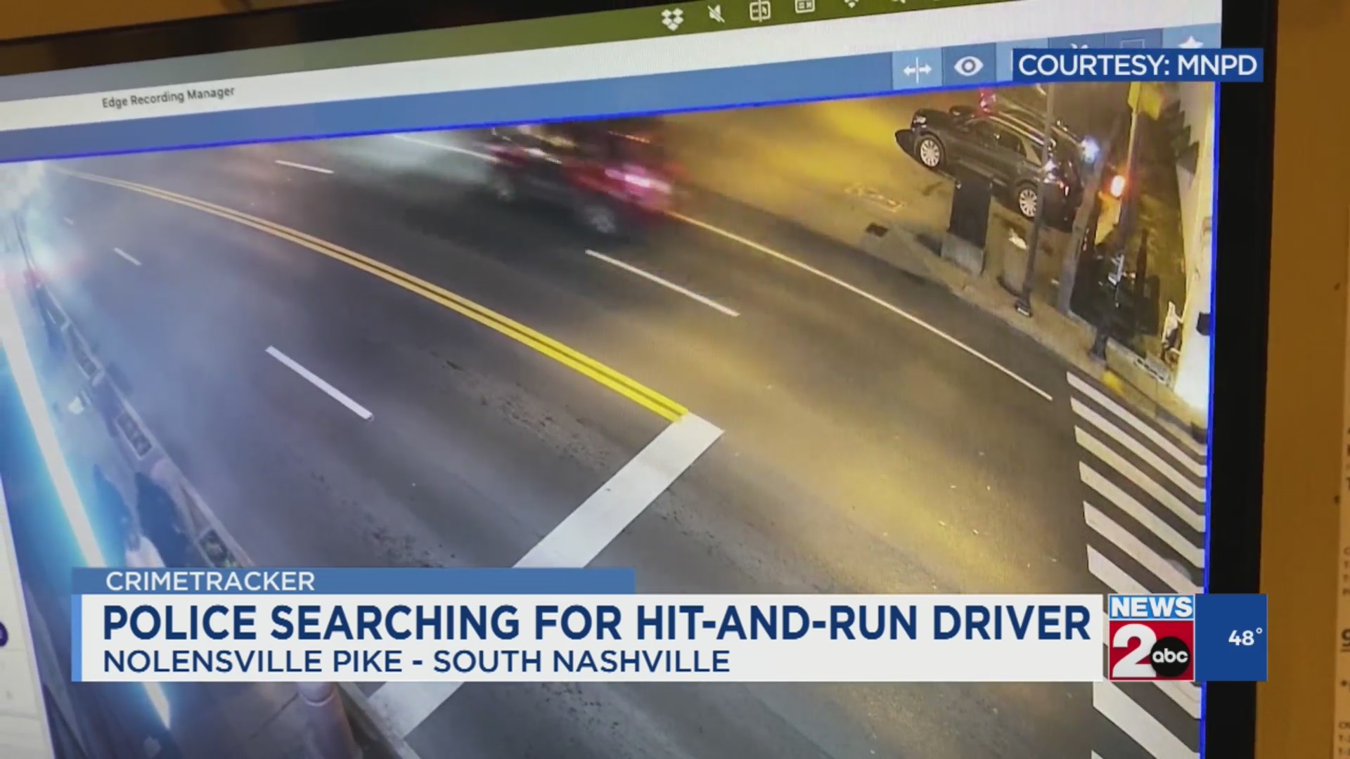 Nashville police searching for hit-and-run driver – WKRN News 2