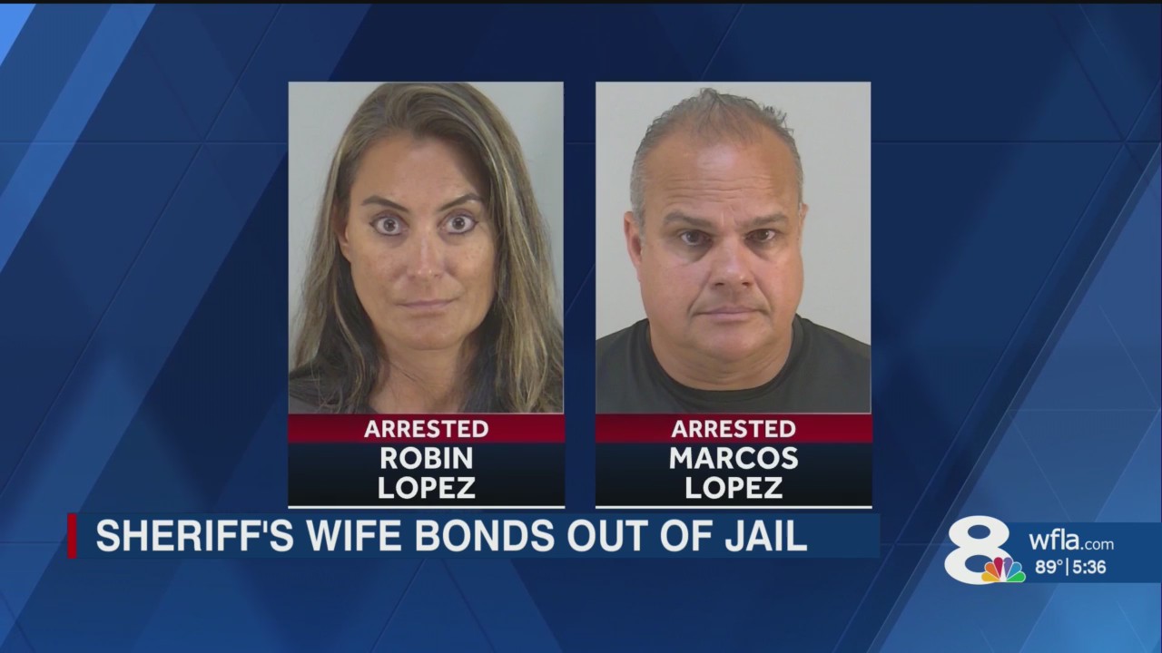 Osceola sheriff’s wife bonds out of jail after conspiracy arrest – WFLA