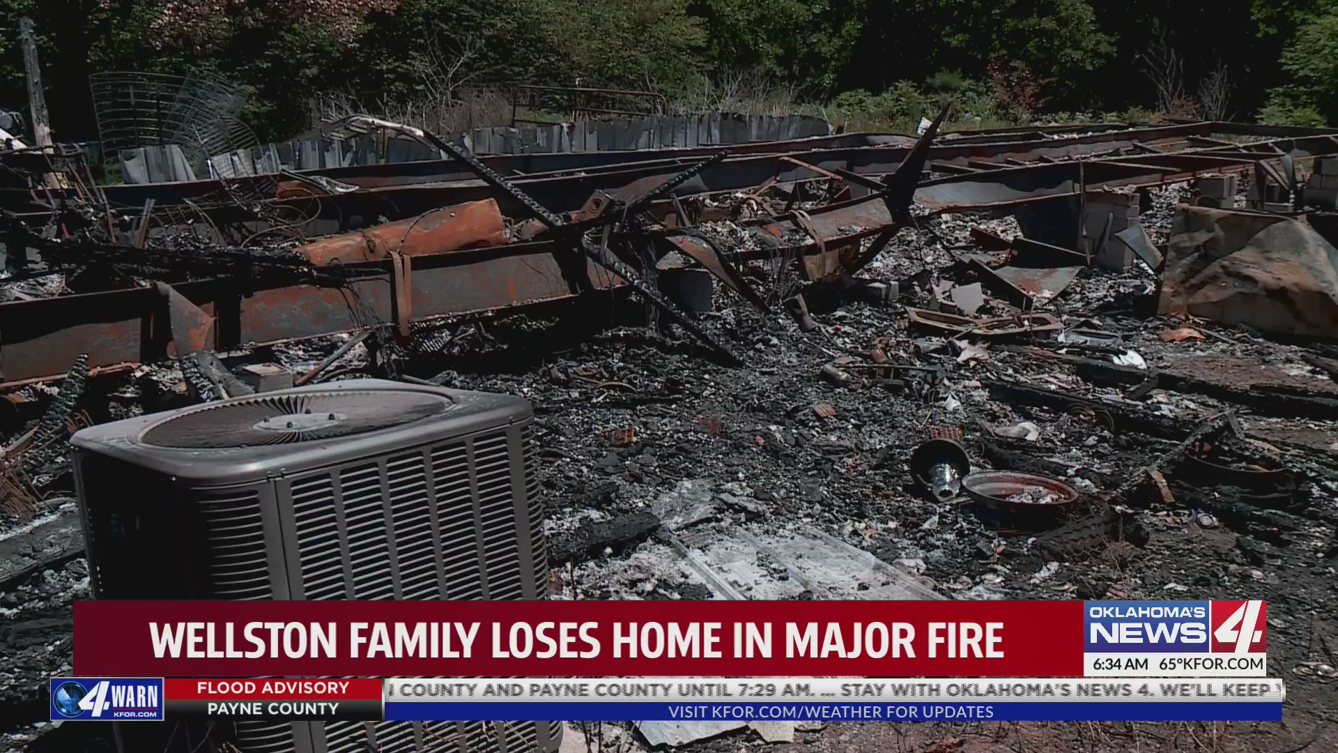 Wellston family looking for help after losing everything in house fire Oklahoma City
