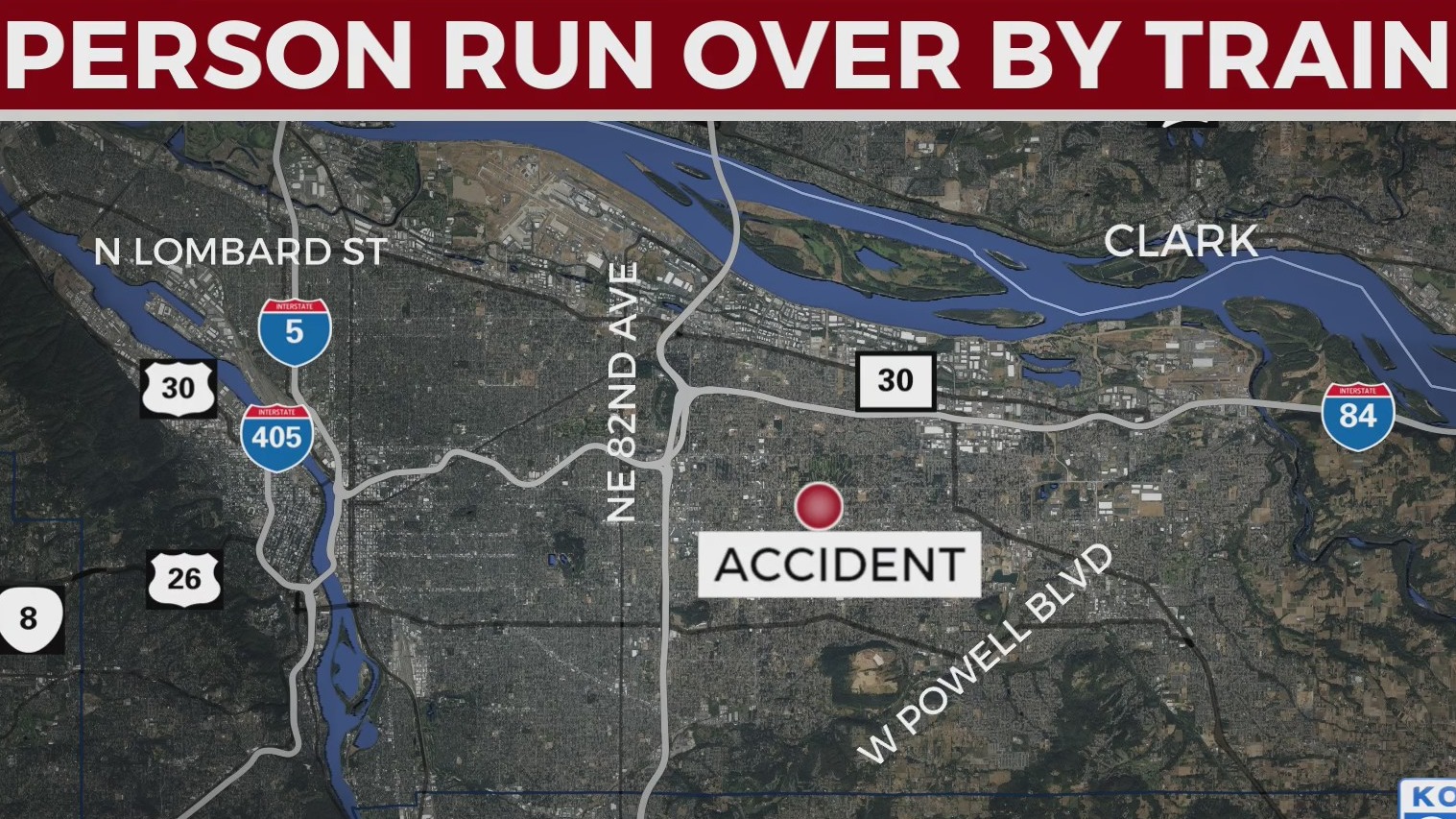 Person struck, killed by TriMet MAX train in NE Portland – KOIN.com