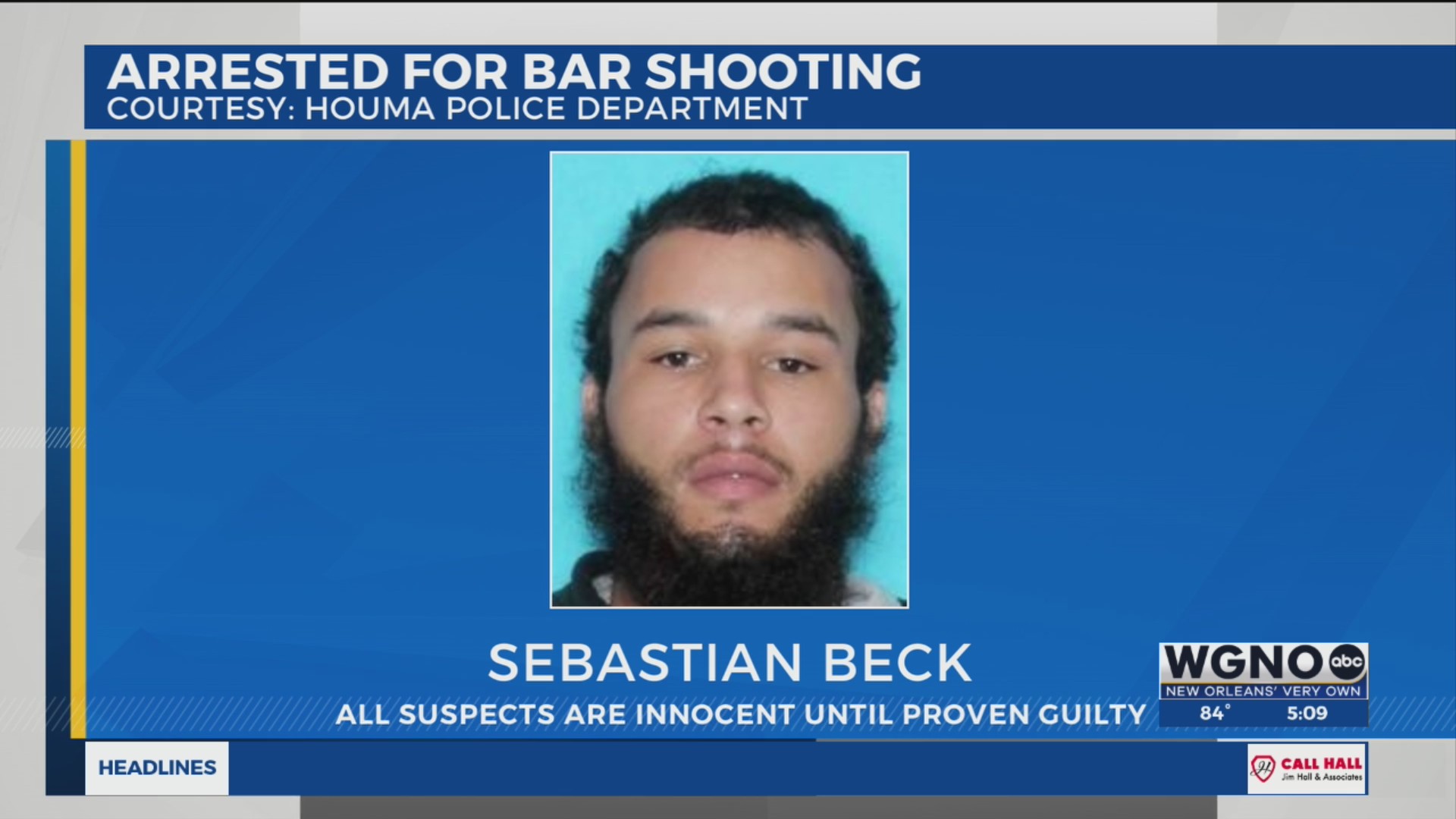 Final suspect arrested in June Houma bar triple shooting – WGNO