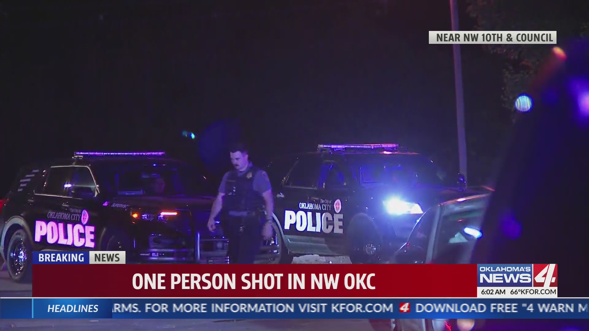 One injured in NW Oklahoma City shooting – KFOR.com Oklahoma City
