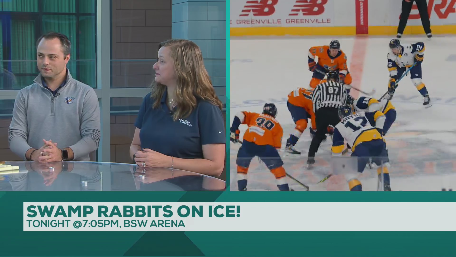 Swamp Rabbits Hockey WSPA 7NEWS