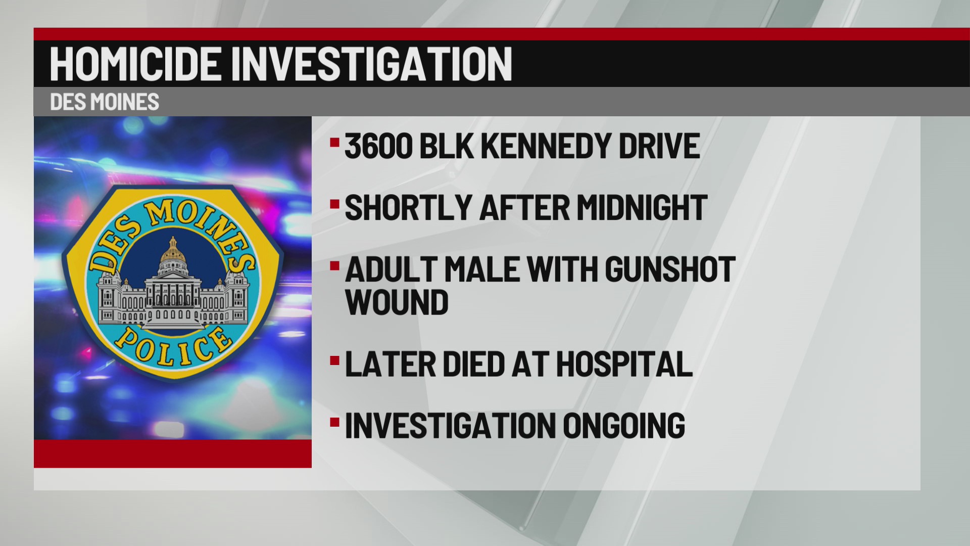 1 dead in overnight east side Des Moines shooting – who13.com
