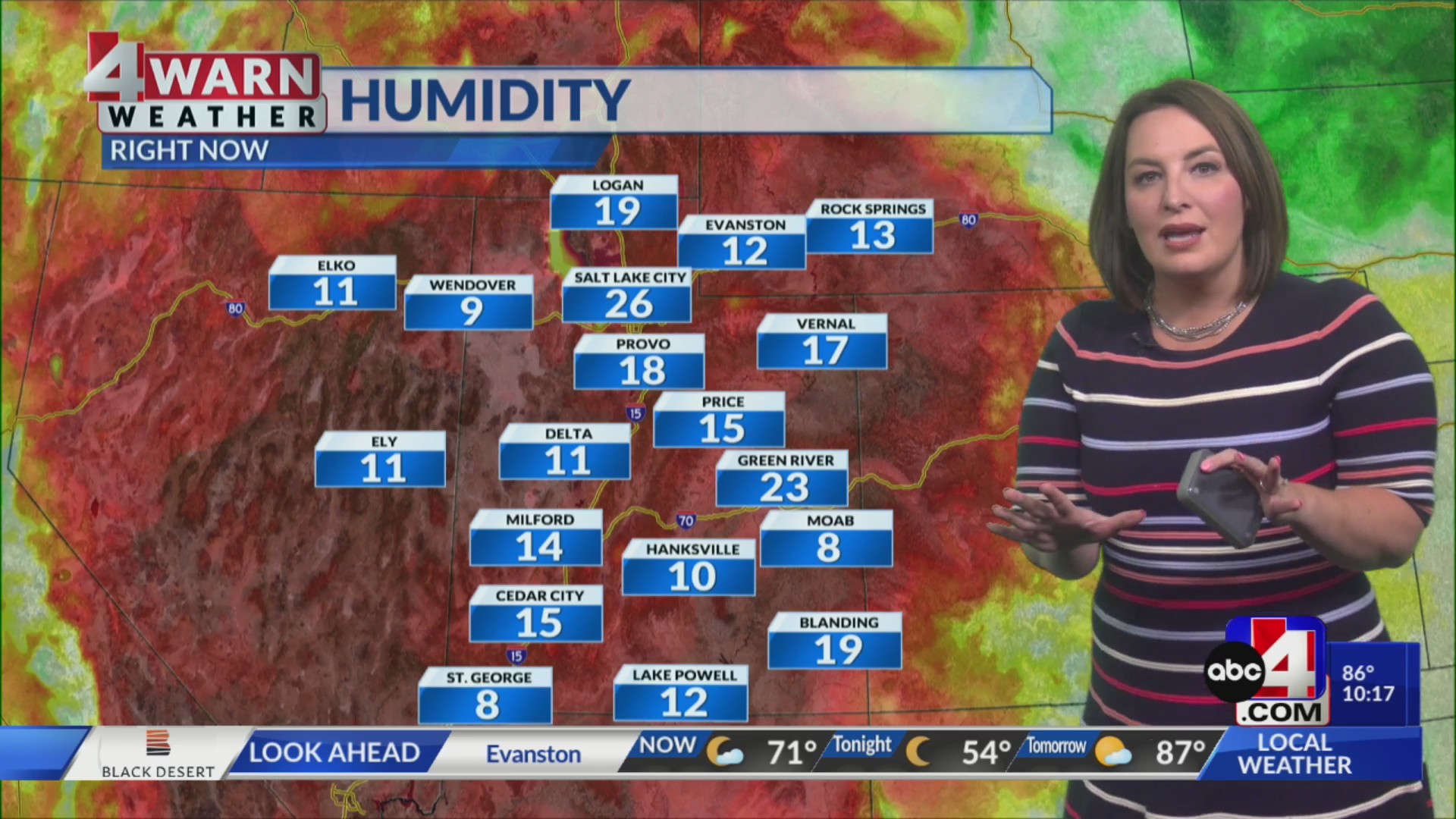 Hot and hazy with critical fire danger for some – ABC4 Utah