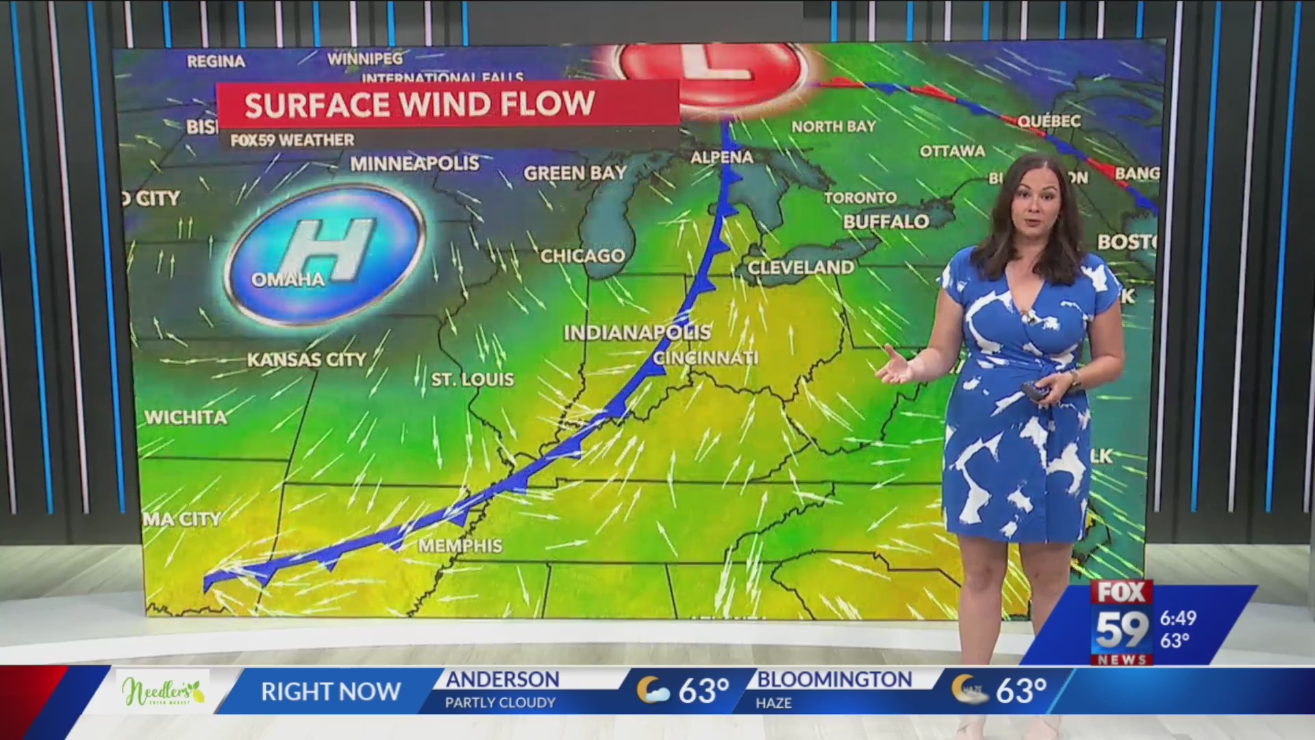 Nice end to the weekend; tracking several rain chances this week – Fox 59