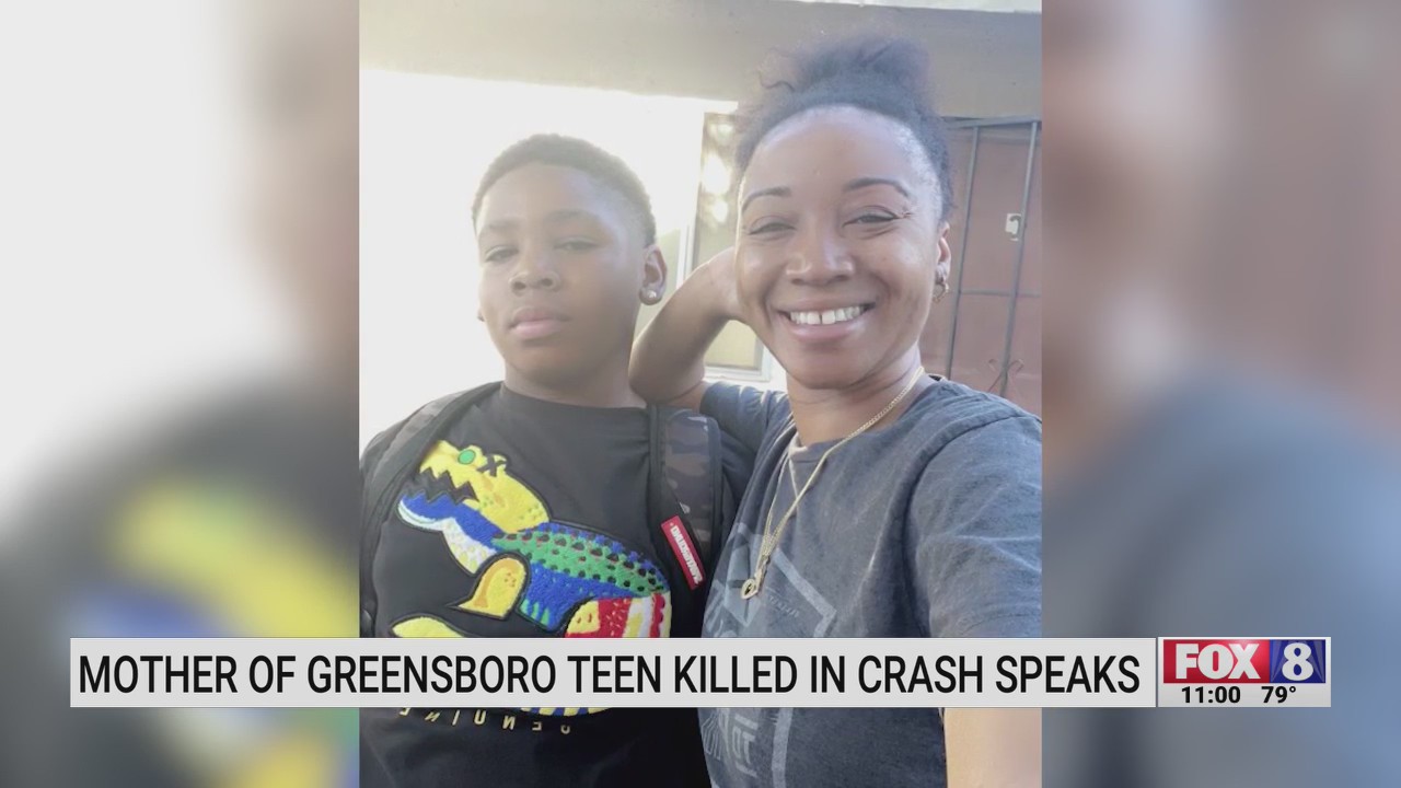 Mother of teen killed in Greensboro crash speaks – FOX8 WGHP