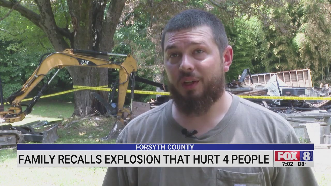 Family member speaks on Forsyth County home explosion – FOX8 WGHP