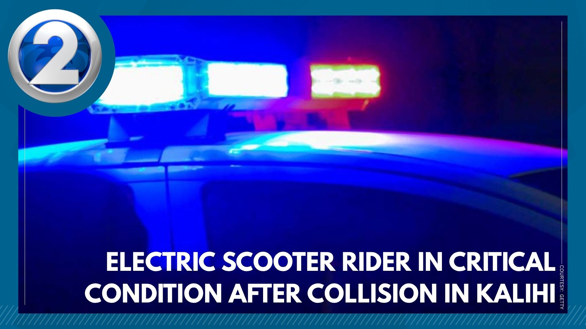 Electric scooter rider in critical condition after collision in Kalihi ...