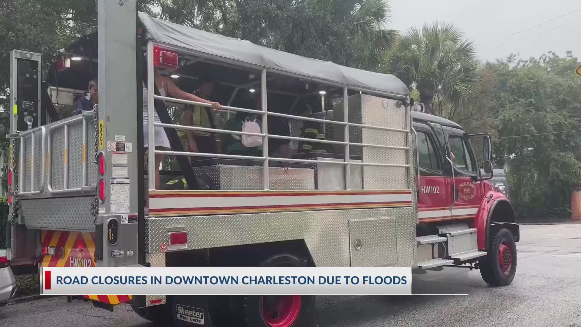 Road closures in downtown Charleston due to flooding – WCBD News 2