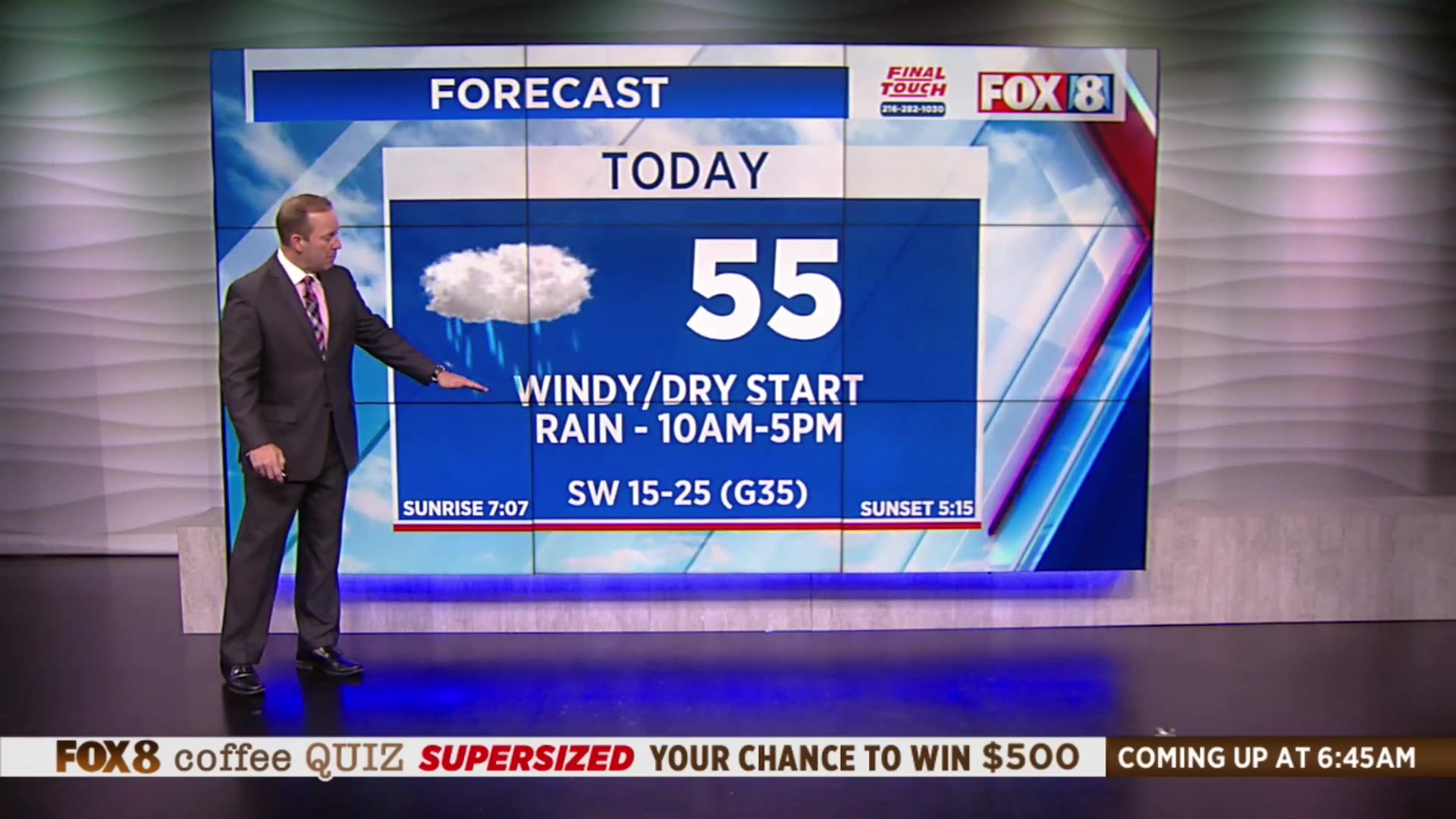 Wet and windy Friday — when does snow arrive? – Fox 8 Cleveland WJW