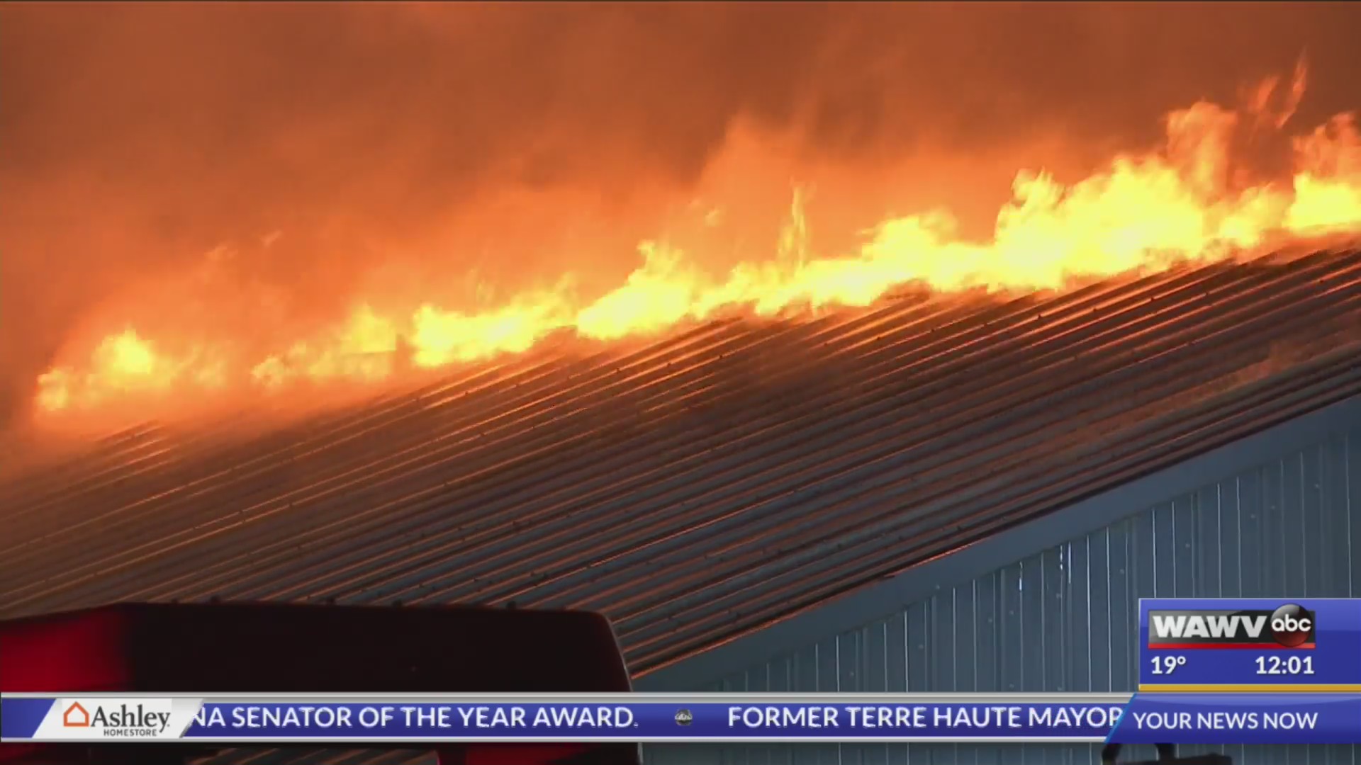 Fire crews battled two structure fires in W. Terre Haute Thursday ...