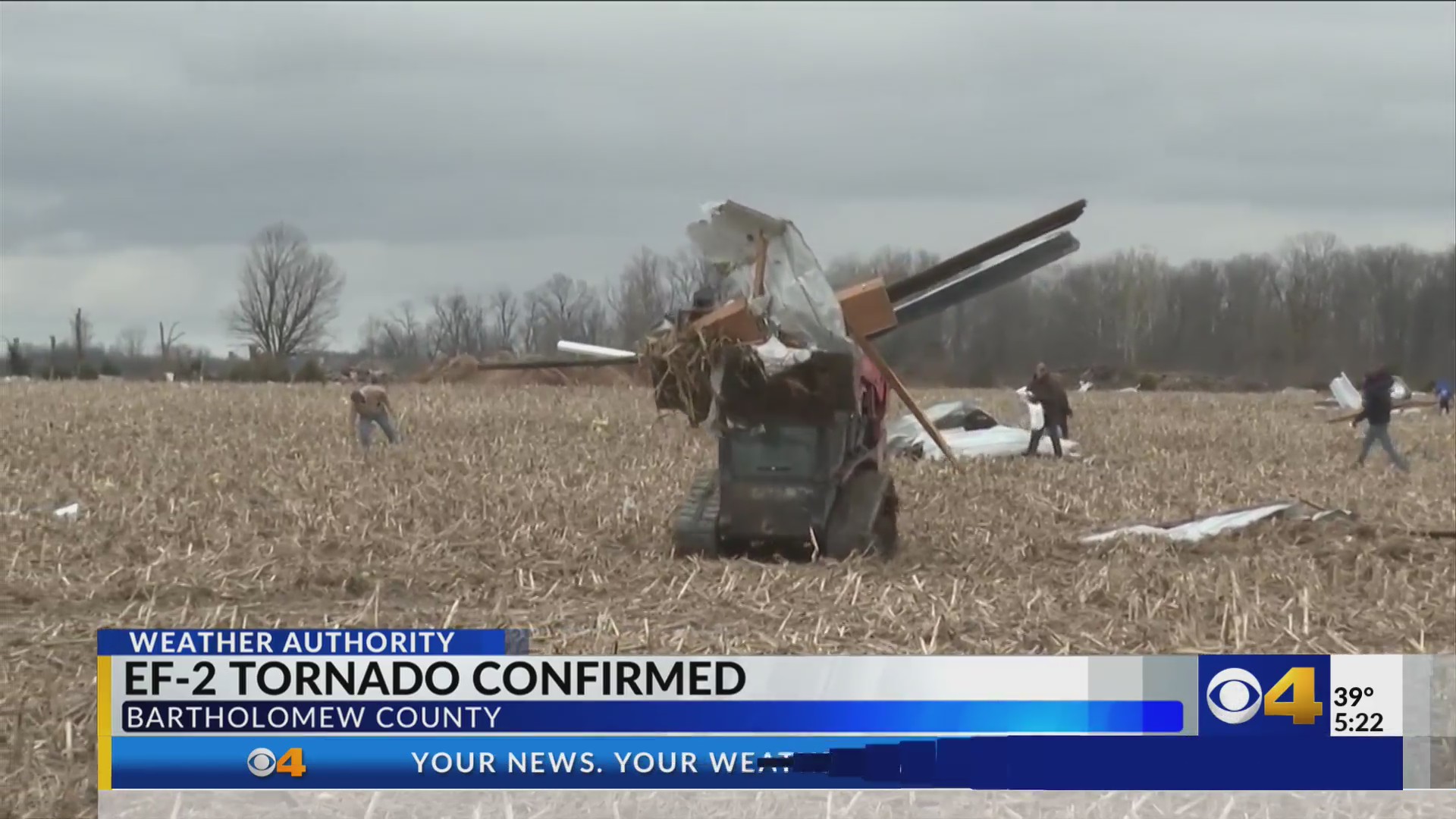 EF-2 tornado destroys multiple buildings in Bartholomew County – Fox 59