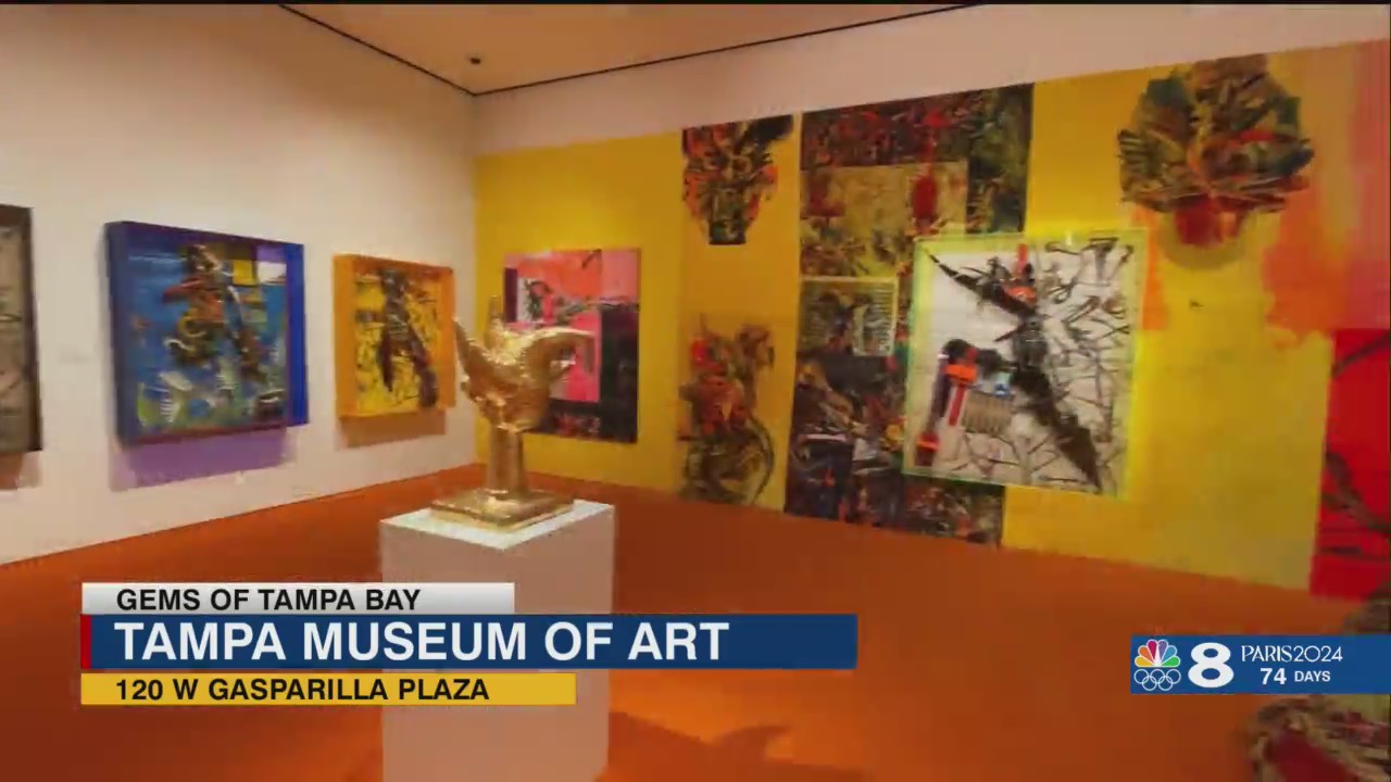 Take a break from the heat and explore the art inside this Gem of Tampa ...