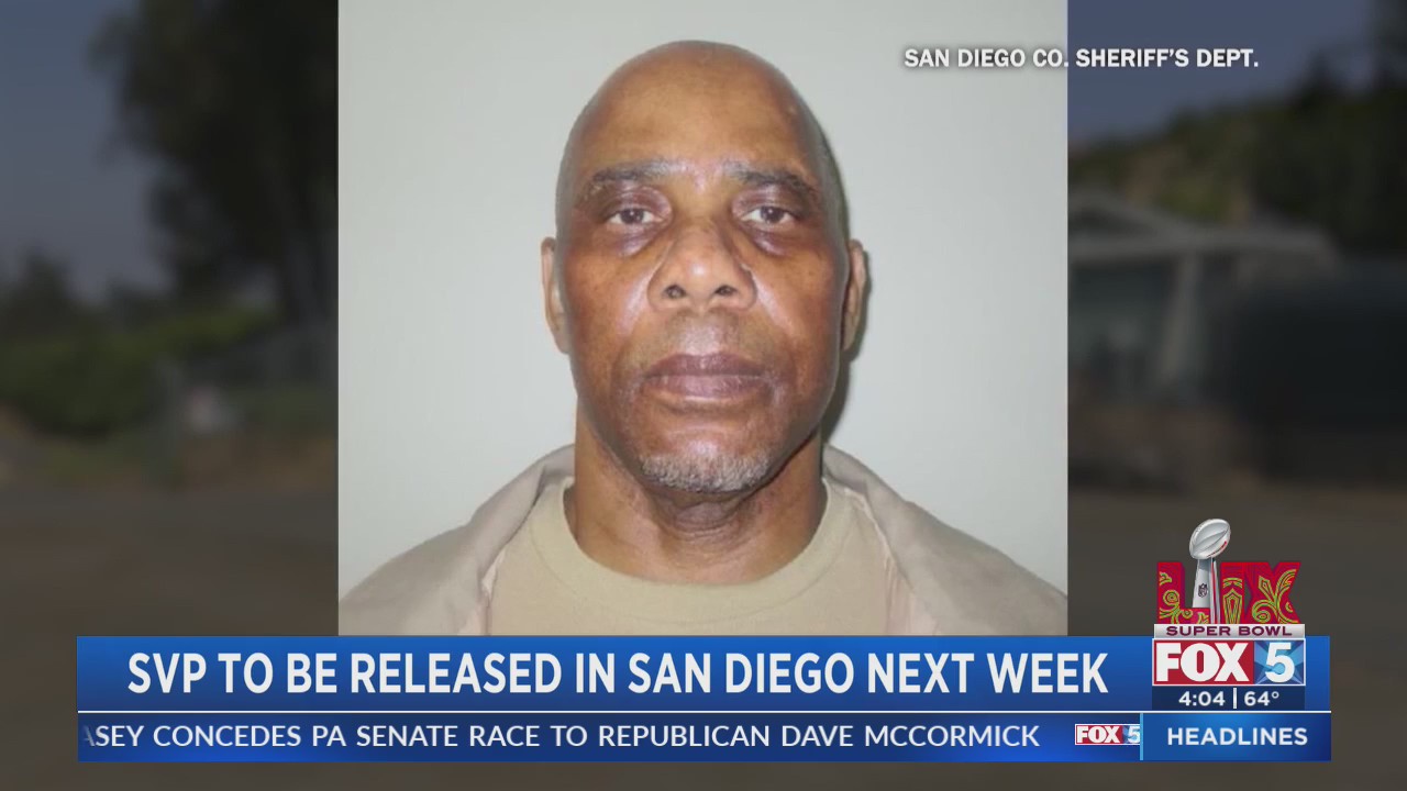 ‘Sexually Violent Predator’ to be released in San Diego – FOX 5 San ...