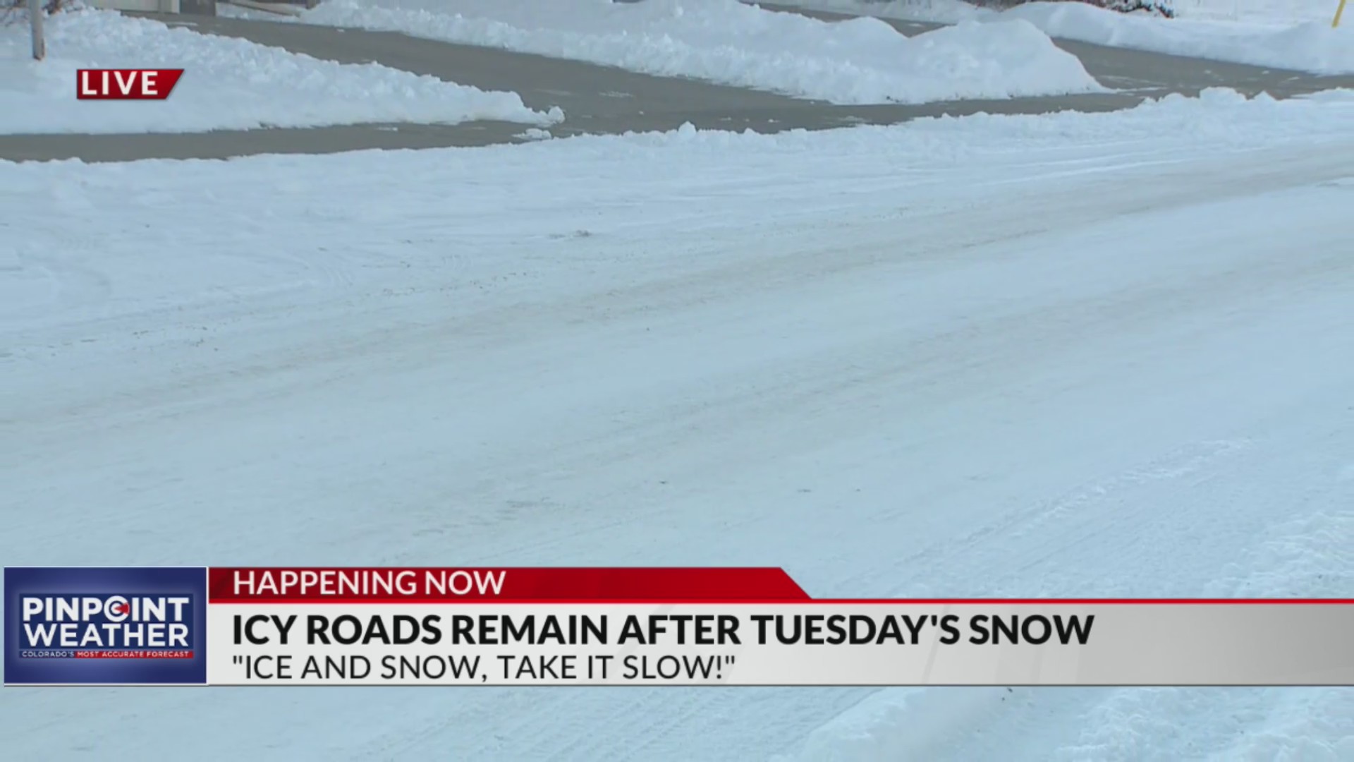 Side roads remain icy after Tuesday’s snow – FOX31 Denver