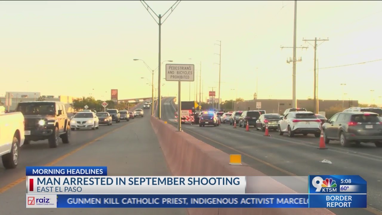 Man arrested after reported collision leads to shooting – KTSM 9 News