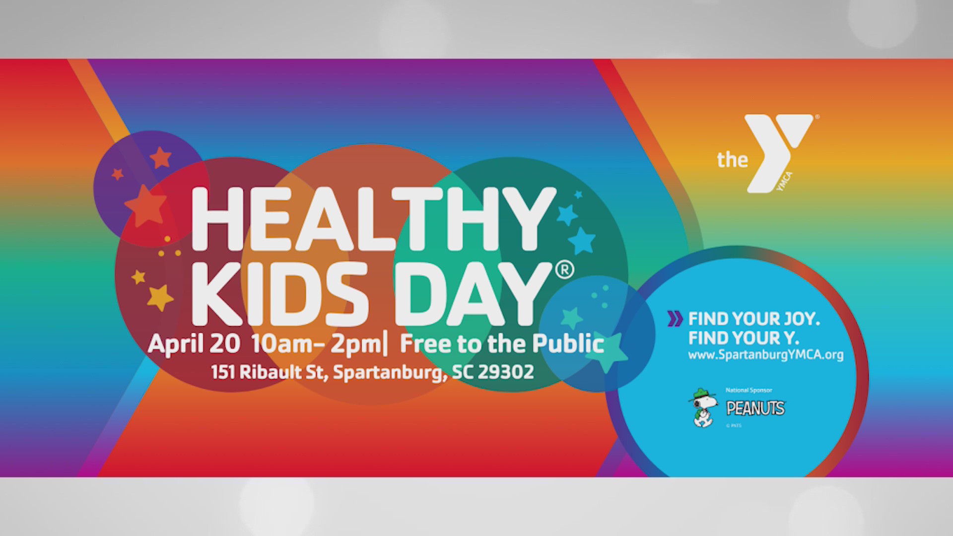 YMCA of Greater Spartanburg Annual Healthy Kids Day Happening This ...