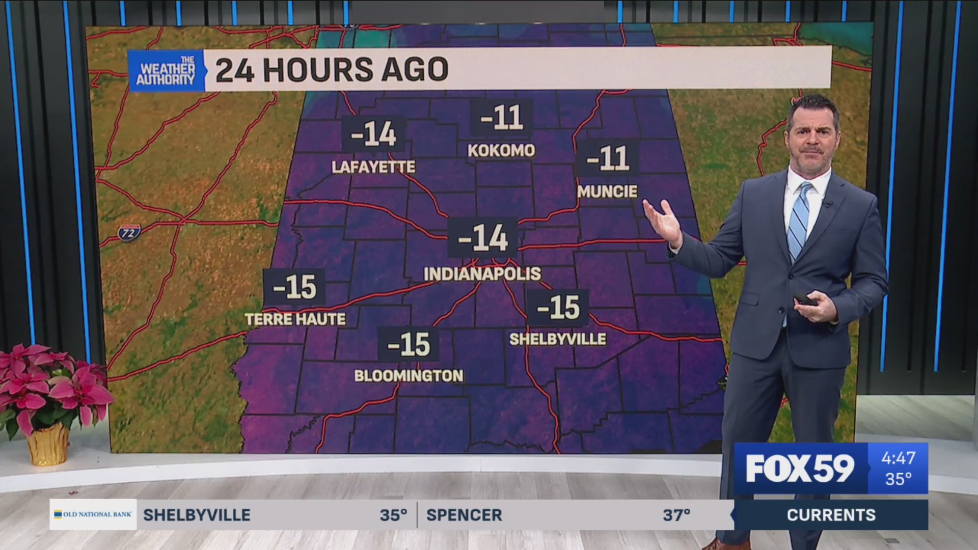 Bright and quiet; colder shift coming soon – Fox 59